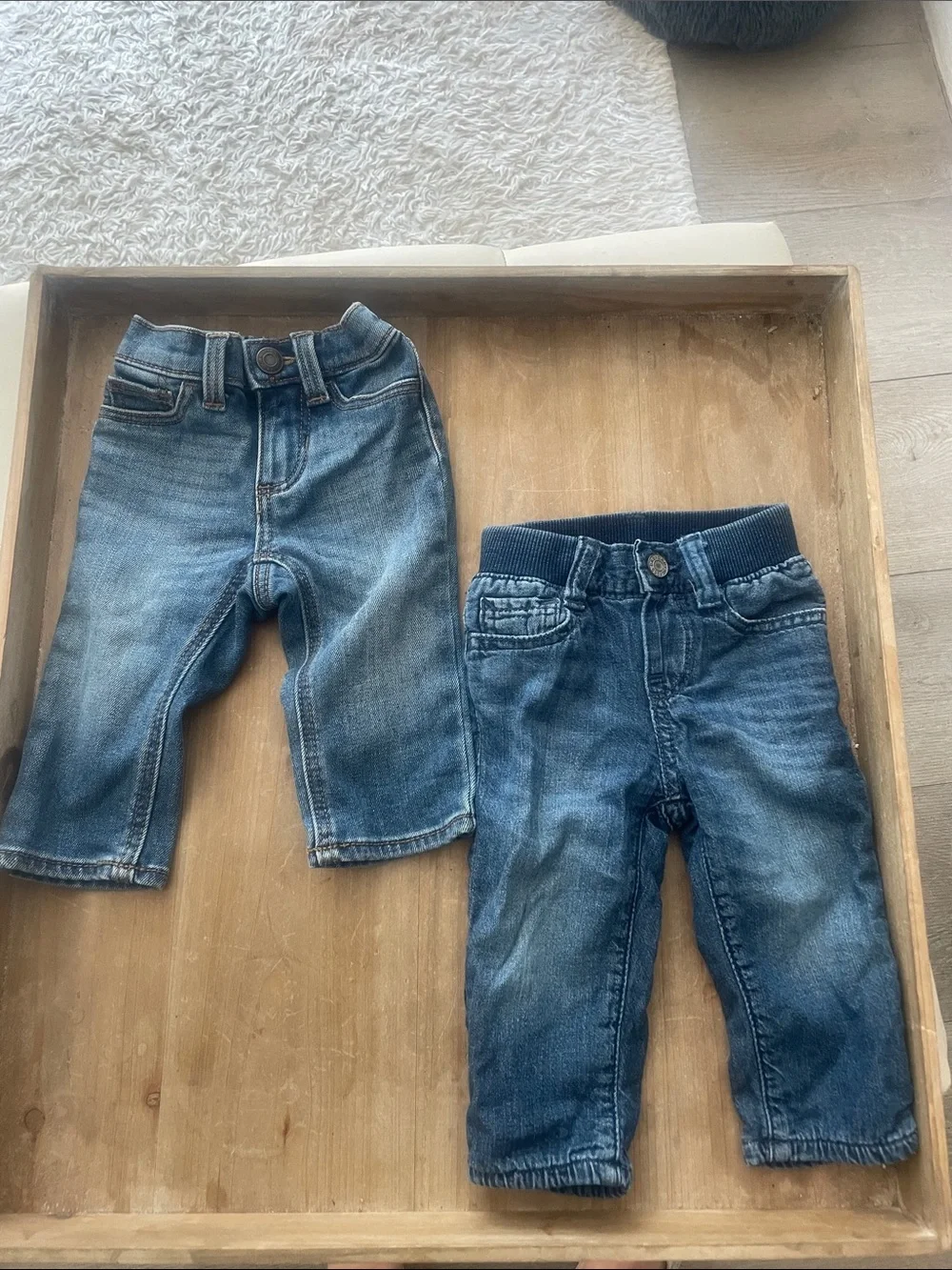 Baby 3-6 mos Denim Jeans - Blue